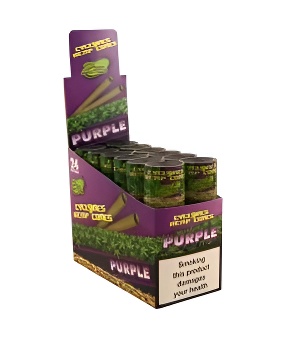 cyclones hemp purple (uva) 12 x 2